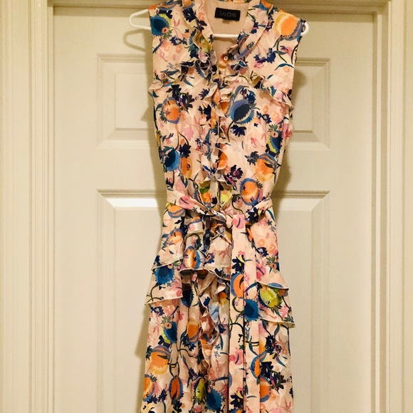 NWOT Saloni Tilly Dress - Picture 8 of 15